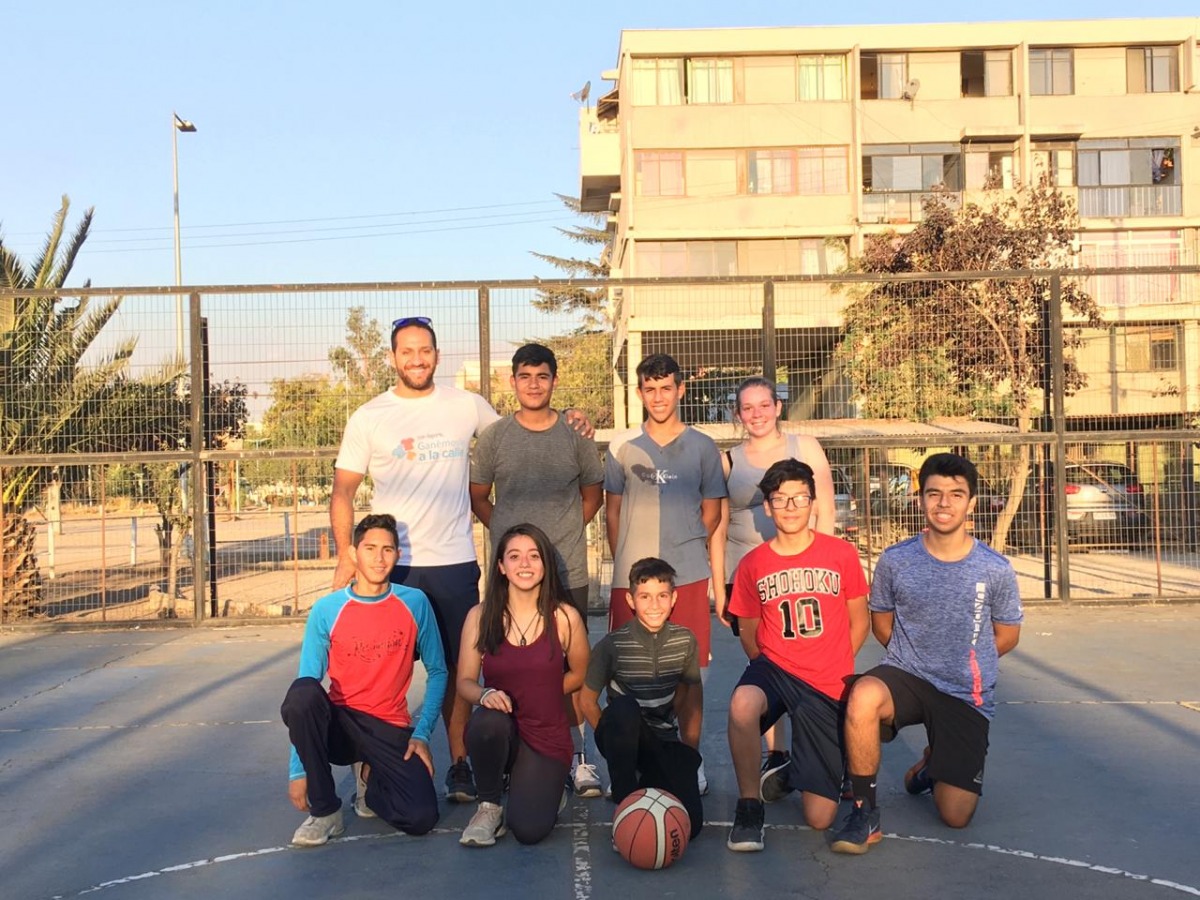 NUEVO TALLER DE BASQUETBOL EN VILLA PORTALES