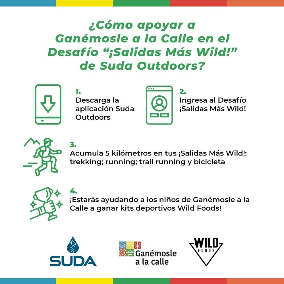 Nuevo Desafío “Salidas más Wild” Suda Outdoors y Wild Food