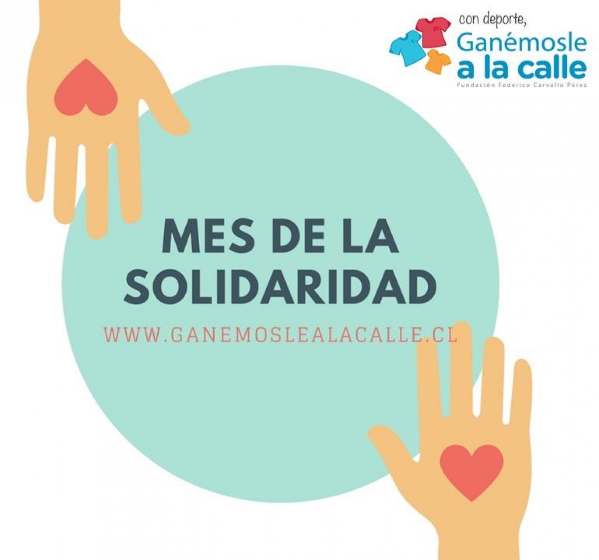 MES DE LA SOLIDARIDAD EN GANEMOSLE A LA CALLE