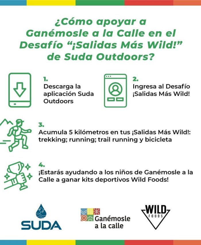 Nuevo Desafío “Salidas más Wild” Suda Outdoors y Wild Food
