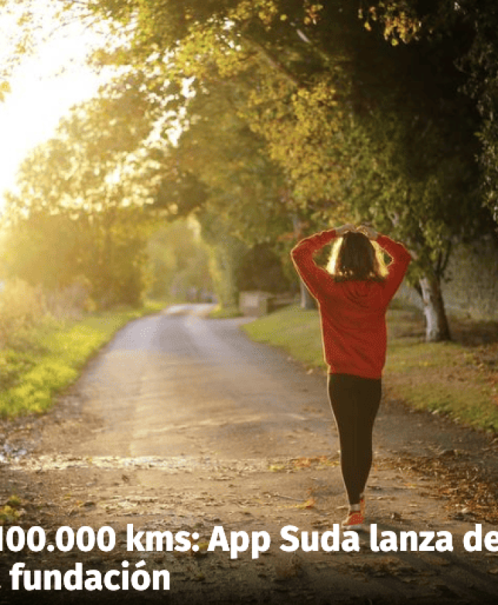 24Horas.cl TVN : «Acumulando 100.000 kms: App Suda lanza desafío masivo para apoyar a fundación Ganémosle a la Calle»
